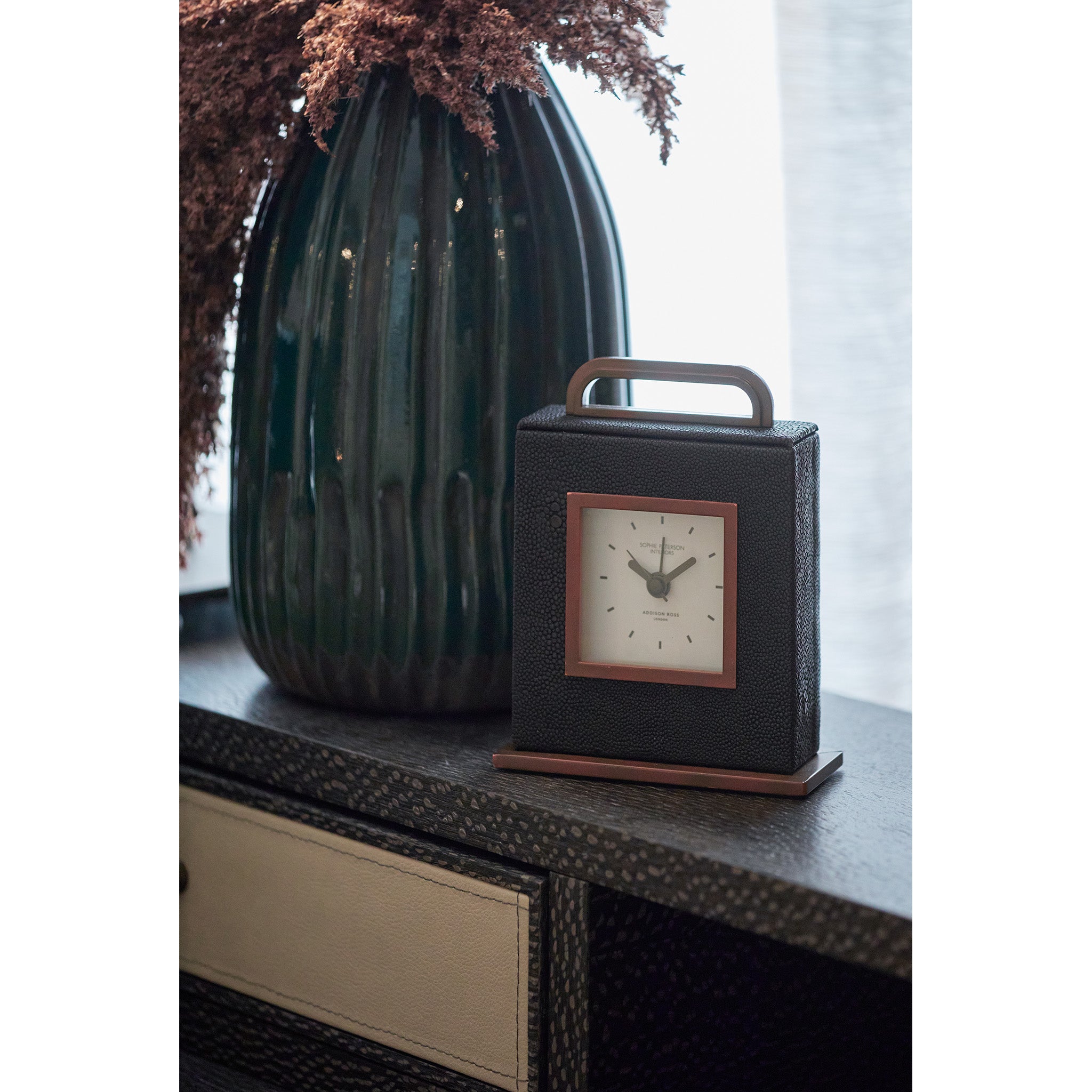 Sophie Paterson Shagreen Clock